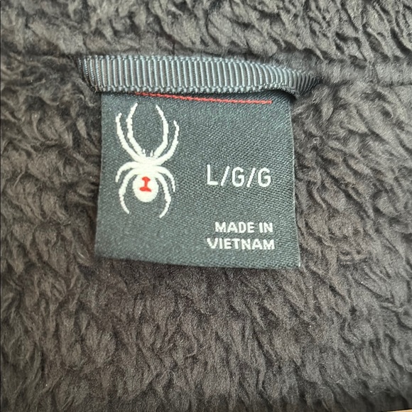 Spyder | Cozy Black Fleece Pullover - Picture 2 of 5